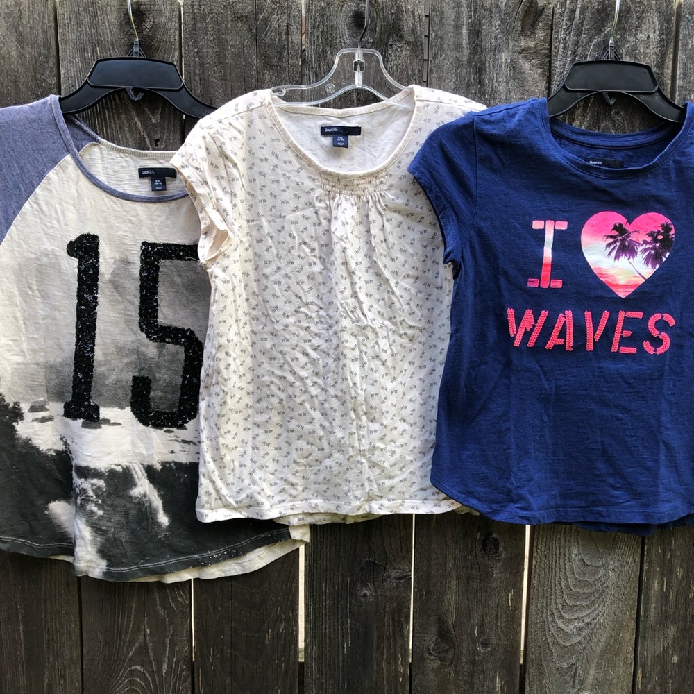 Gap 3-pack Girls Tees